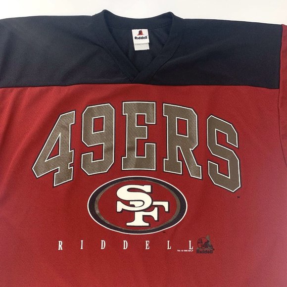 RARE 1996 Vintage San Francisco 49ers Riddell Authentic NFL Jersey Size Large - Picture 2 of 7